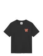 Wwliam Tee Aachest 25220 Black WOOD WOOD