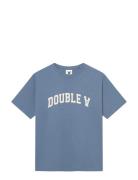 Wwace Tee Aaarch 25220 Blue WOOD WOOD