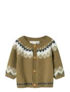 Nbmolan Ls Knit Card Khaki Name It
