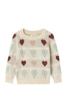 Nmflamai Kis Ls Knit Lil Patterned Lil'Atelier