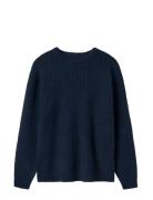 Nlmkave Ls O-Neck Knit Navy LMTD