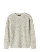 Nlmnaston Ls O-Neck Knit Beige LMTD