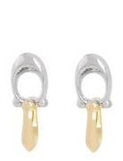 Coach Signature C Drop Earrings Gold Coach Accessories