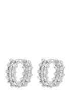 Sprinkles Tripple Crystal Ring Ear Silver SNÖ Of Sweden