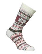 Winter Alpaca Star White Alpacasocks&Co