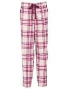 Check Flannel Night Pants Blue Missya