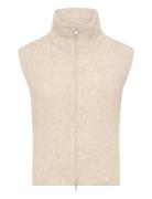 Kbzelda Waistcoat Cream Karen By Simonsen