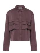 Kbushi Nilla Shirt Burgundy Karen By Simonsen