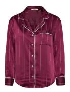 Dayana - Long Sleeves Shirt Burgundy Etam