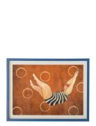 Svela Illustration W/ Frame Brown Bloomingville