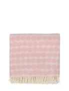Rws Räsymatto Throw 130X170 Pink Marimekko Home