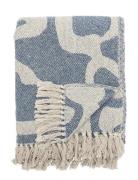 Salobre Throw Blue Bloomingville