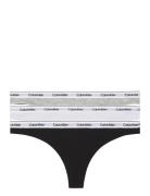 Thong 3Pk Patterned Calvin Klein