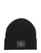 Monologo Patch Beanie Black Calvin Klein