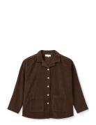 Silja Shirt - Corduroy Brown STUDIO FEDER