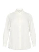 Kcada Shirt White Kaffe Curve