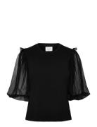 Dante6-Annissa Puffy Tulle Tee Black Dante6
