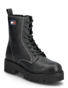 Tjw Urban Lace Up Boot Black Tommy Hilfiger