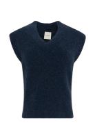 Over D Boucle Vest Navy Calvin Klein Jeans