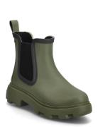 Flag Ankle Rainboot Warm Lining Khaki Tommy Hilfiger
