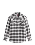 Tjw Rlx Flannel Shirt Patterned Tommy Jeans