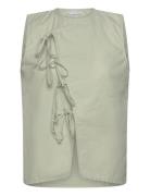 2Nd Adrianas - Fine Crispy Poplin Green 2NDDAY