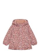 Snow Jacket Aop Pink Minymo