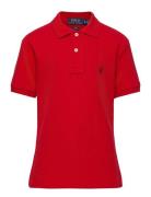 Slim Fit Cotton Mesh Polo Shirt Red Ralph Lauren Kids