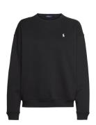 Fleece Crewneck Sweatshirt Black Polo Ralph Lauren