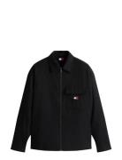Tjm Padded Tech Cord Overshirt Black Tommy Jeans