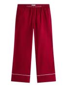 Solid Flannel Pants Red Tommy Hilfiger