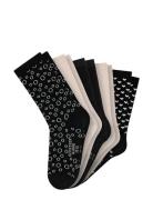 5Pack Damensocken - Bluebird Patterned Schiesser