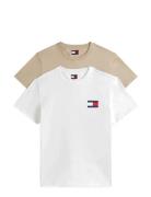 Tjm Slim 2Pack Ess Flag Tee Patterned Tommy Jeans
