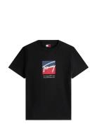 Tjm Reg Rwb Dna Tee Black Tommy Jeans
