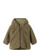Nbnnalo Sherpa Jkt Solid Lil Khaki Lil'Atelier