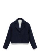 Mschkeola Secilia Wool Short Jacket Navy MSCH Copenhagen