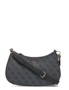 Noelle Ii Top Zip Shoulder Bag Grey GUESS