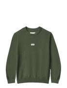 Logo Label Sweater Green Calvin Klein