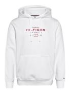 Oval Graphic Hoodie White Tommy Hilfiger