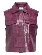 Objsalva S/L Pu Vest E Aw Fair 25 Burgundy Object