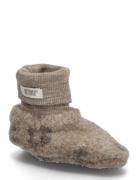 Footies Wool Fleece 2-Layer Beige Huttelihut