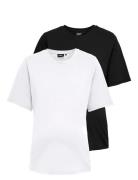 Olmonly S/S 2-Pack Top Jrs Noos Patterned Only Maternity