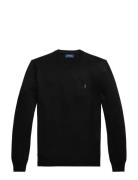 2/30 Merino Wl Rws-Lsl-Plo Black Polo Ralph Lauren
