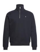 Maryon Half Zip Sweatshirt Navy Morris