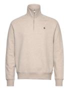 Maryon Half Zip Sweatshirt Cream Morris