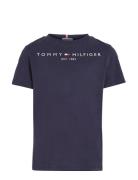 Essential Tee S/S Navy Tommy Hilfiger