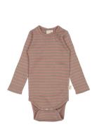 Body L/S Modal Striped Patterned Petit Piao