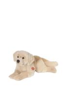 Lying Golden Retriever 60 Cm Beige Teddy Hermann