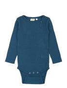 Ppdante Body L/S Merino Wool Blue Petit Piao