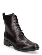 Laced Ankle Boot Brown Gabor